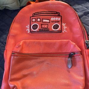 Limited Edition Keith Haring X COACH backpack